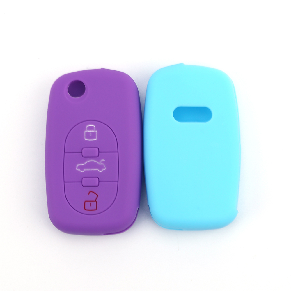 silicone Audi car key case