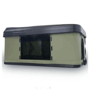 Outdoor van tent hard shell roof tent