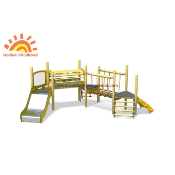 HPL Small Structures Wooden Bridge Park For Toddler