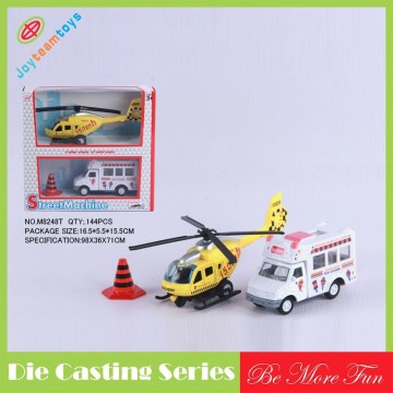 Toy vehicle factory price 2pcs Diecast toys die cast car