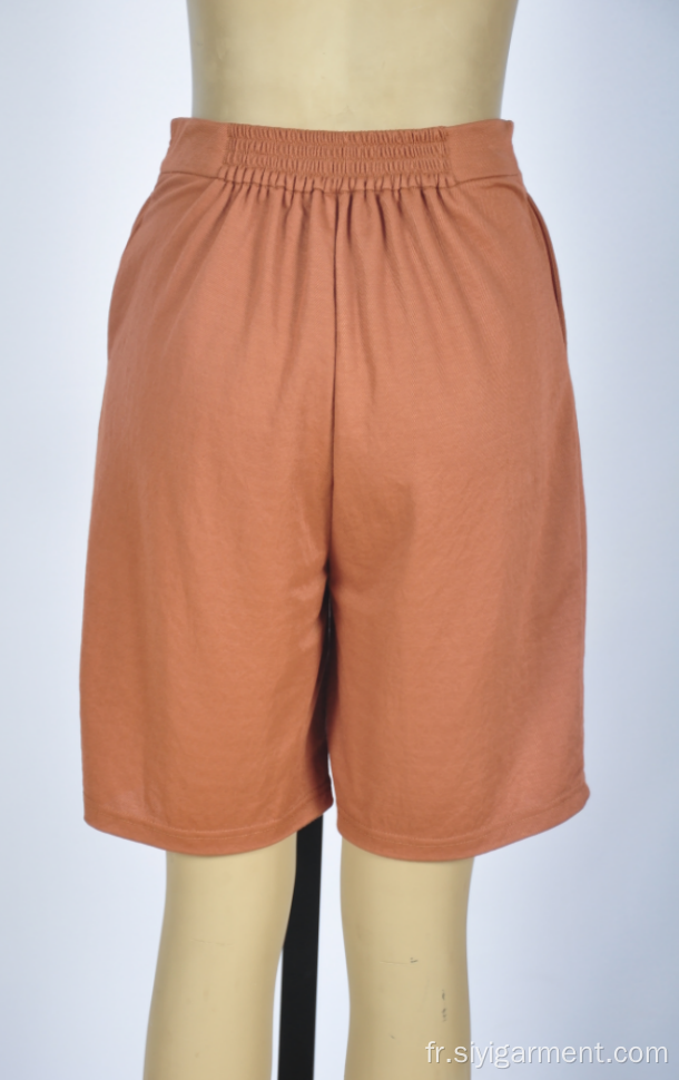 Shorts orange cool pour dames