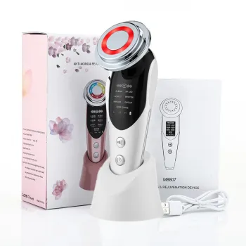 H119: Comprehensive Facial Massager for Skin Rejuvenation, Radio Frequency Mesotherapy, LED Light Therapy, and Anti-Aging Treatment