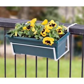 Flower Box Holders trough planter bracket deck