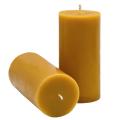 Large Natural Beeswax Pillar Candles For Clean Air