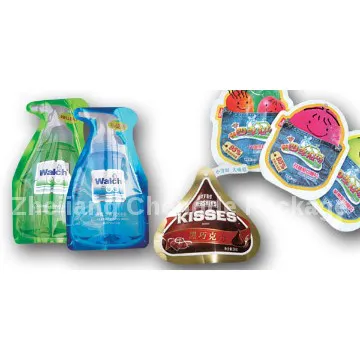 plastic Packaging bag for candy, special shape bag, food packaging bag