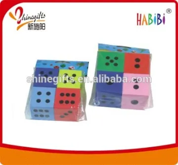 Manufacturer Custom polyhedral eva foam Dice