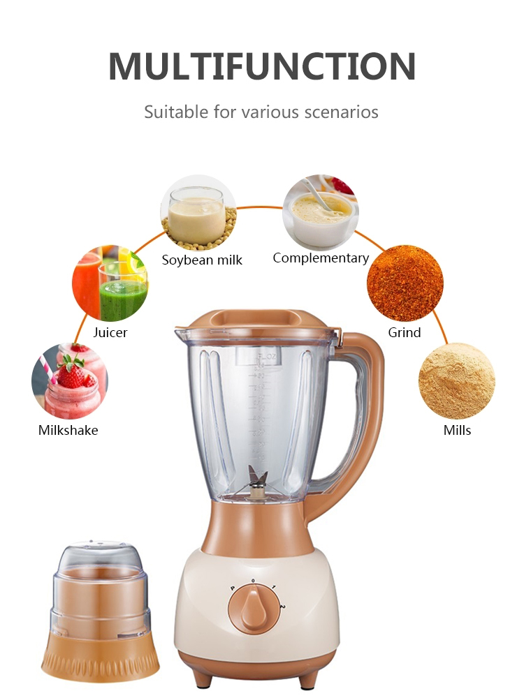 Household Kitchen Multi-Function Grinder Smoothie Blender