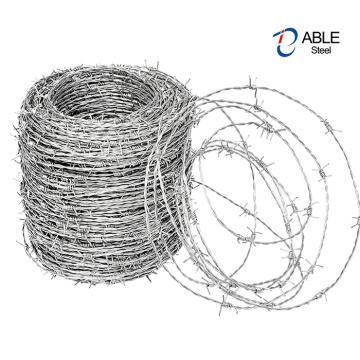 Arame Farpado Galvanized Barbed Wire