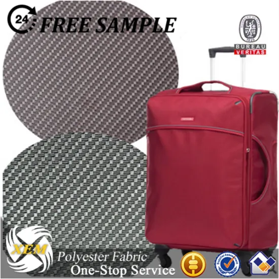 1680D waterproof pu coated heavy twill oxford fabric