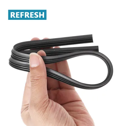 REFRESH WIPER REFILL for Bosch Aero Flat Wiper Blade - Natural Rubber & Silicone Rubber Replacement