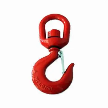 322 Swivel Hook, Made of Carbon Steel, with Latch
