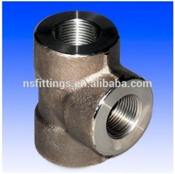 F316TI CL3000 stainless steel SW Tee ASME B16.11