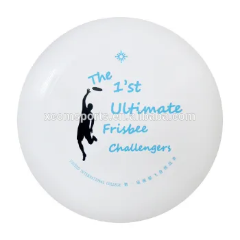 Wholesale outdoor WFDF standard OEM sreen printing custom 175g ultimate frisbee, good-quality