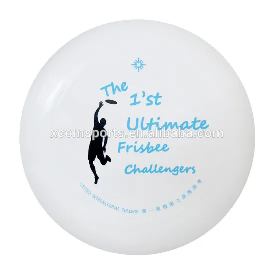 Wholesale outdoor WFDF standard OEM sreen printing custom 175g ultimate frisbee, good-quality
