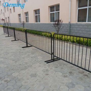 Used Powder Coated Crowd Control Barrier Road