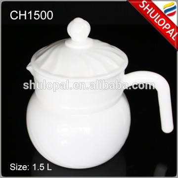 Tempered Opal Glass Drinkware 1.5 L Tea Pot