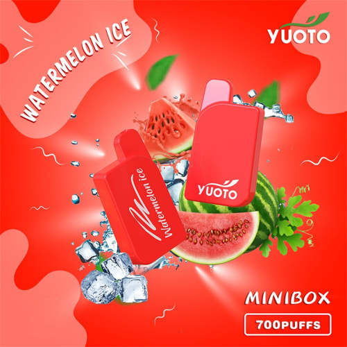 YUOTO Minibox 700puffs Disposable Vape 2.3ml 10pcs