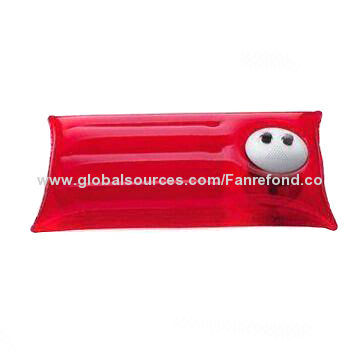 Inflatable pillow with loudspeaker