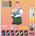 ปากกา vape แบบใช้แล้วทิ้งที่ชาร์จได้ล่าสุด RandM Dazzle 5000