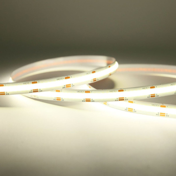 2025 NEW 2 COLOR 3 CCT LED Strip (2700-6500K ، 7W) - 12V/24V ، 5MM COB Strip لإضاءة الخزانة