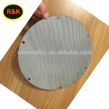 Sintered multilayer stainless steel sintered filter disc