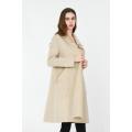 Ladies Casual Long Coat Long Wool Jacket With A Suit Collar Factory