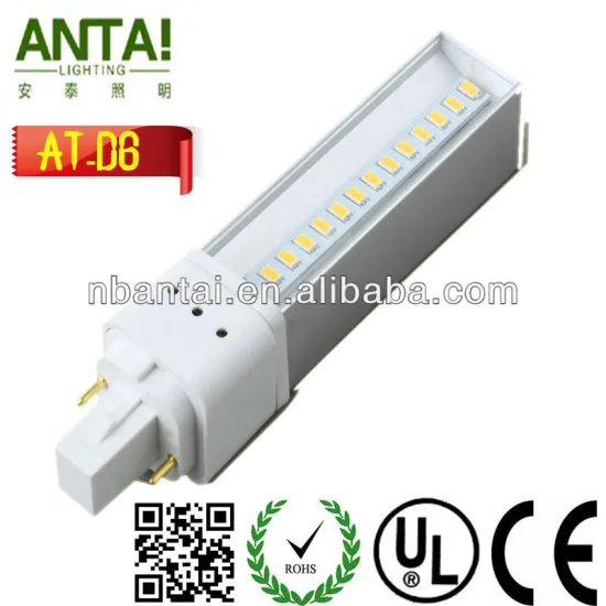 G23 G24 SMD 5630 5W PL LED tube Light 2-pins IP20 bulb