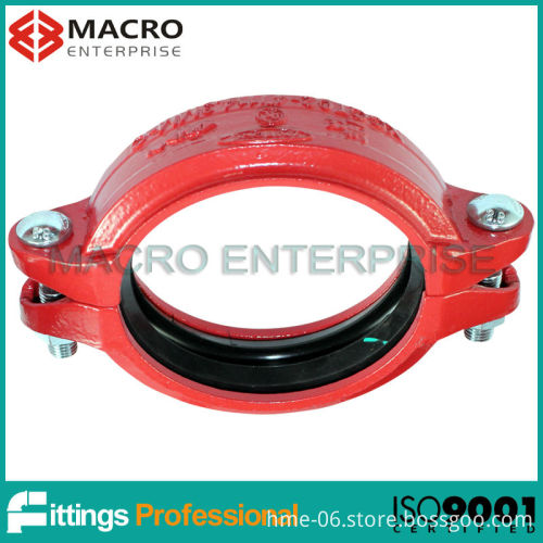 Grooved Rigid Coupling Types Grooved Fittings Rigid/flexible Coupling, High Quality Grooved Fittings ...