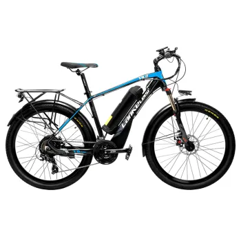 Lankeleisi T8 48V 400W Electric Mountain Bike with 21-Speed Gear and 48V 13Ah Lithium Battery