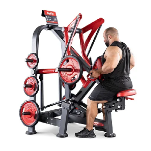 super low row plate loaded strength fitness