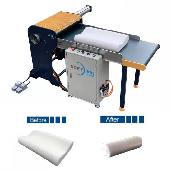 Automatically Pillow packing bed in roller