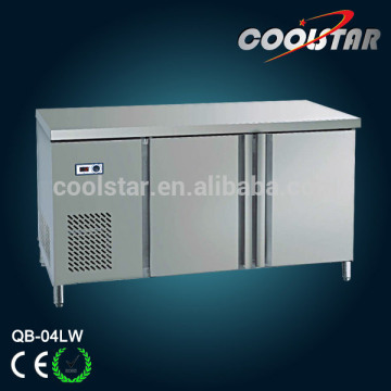 Commercial Stainless Steel Platform Counter Refrigerator