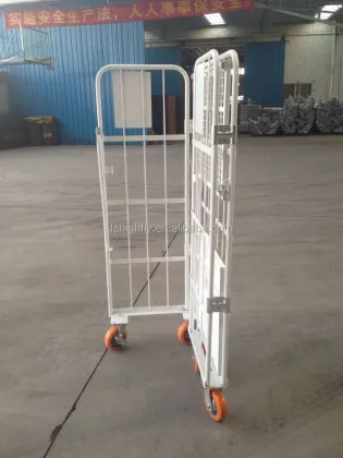 Supermarket Material Handling Carts: Cargo Roller Utility Cart