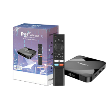 Android 14 TV BOX with Allwinner H618 Chipset: Dual Wifi, 32GB/64GB Storage, Quad Core Cortex A53 Processor, Supports 8K/4K BT Voice & Media Player - Set Top Box