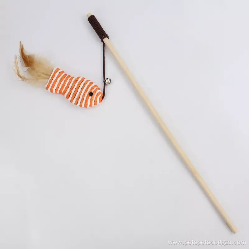 Eco-friendly Funny feather pet cat toys
