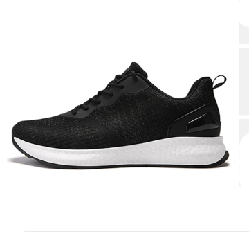 KBY Breathable flyknit running Sport Shoes ETPU Black