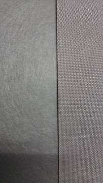 Sintered Fiber Material with Mesh Support
