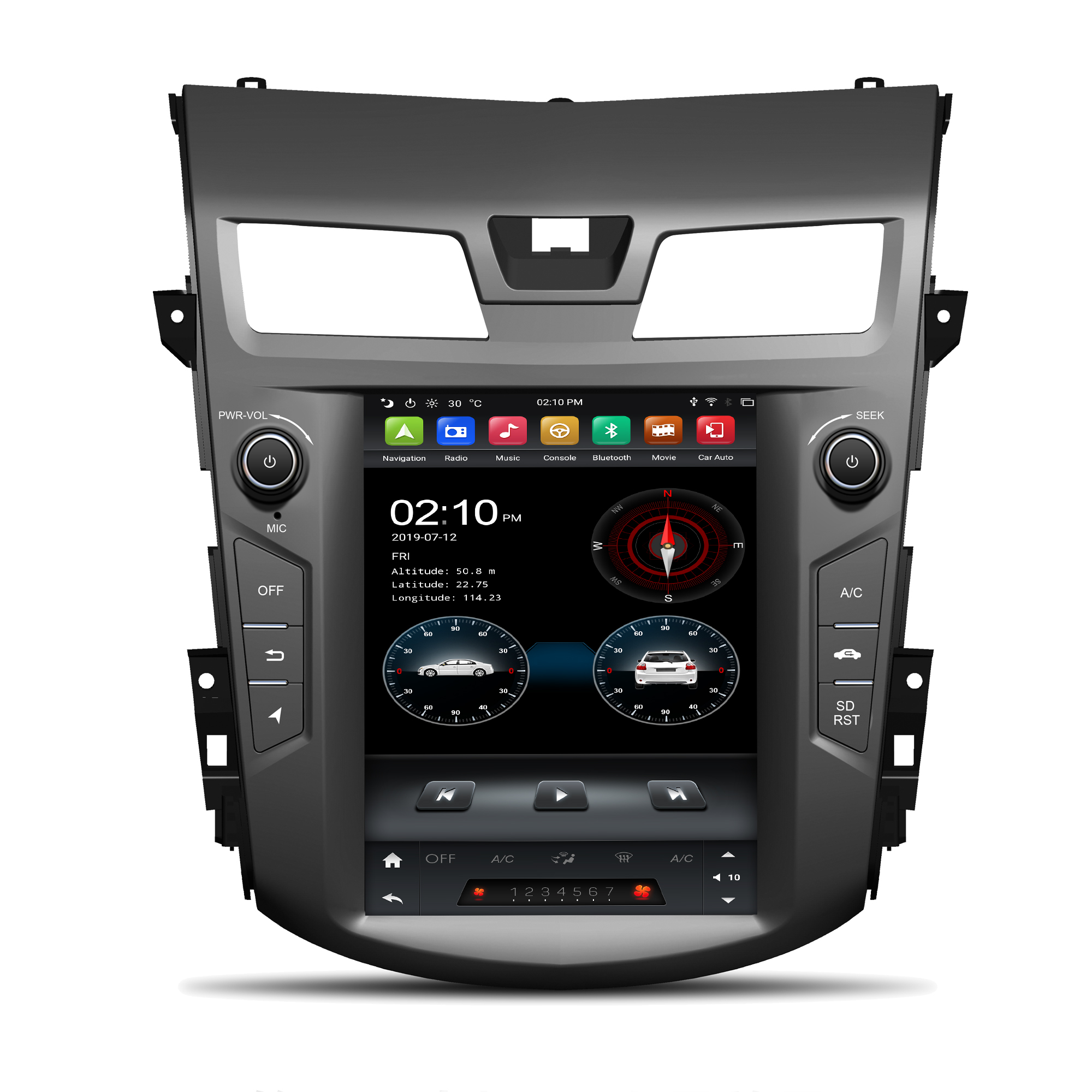 Android car radio for Teana 2013