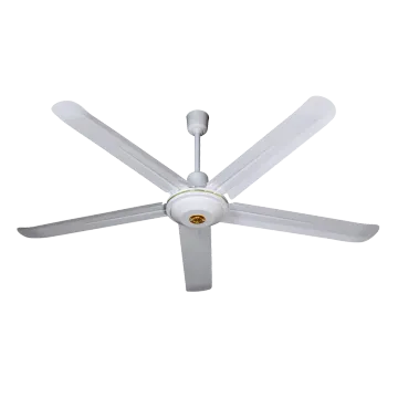 56inch White Industrial Style 5 Blade Ceiling Fan