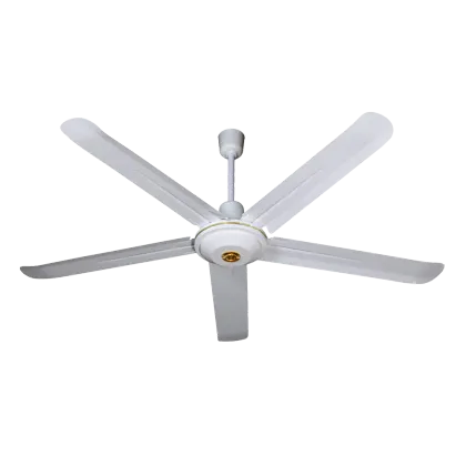 56inch White Industrial Style 5 Blade Ceiling Fan