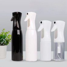 Squeeze the pressurized spray bottle for fine mist