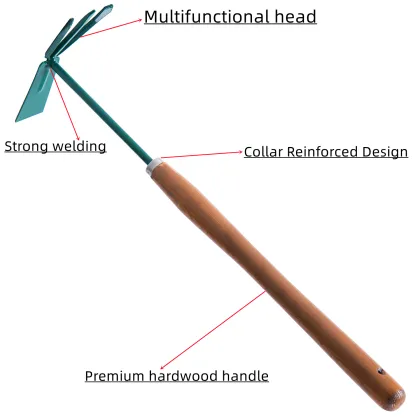 Wholesale Steel Double-Head Gardening Hoe Rake