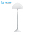 Lampade da terra in metallo di design LEDER