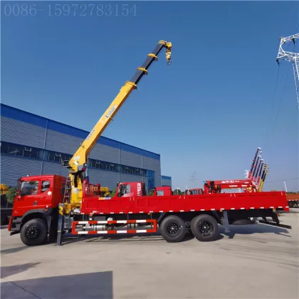 DONGFENG 6x4 Xugong 14 tons truck mounted crane