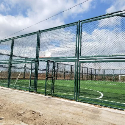 Sports field court fence