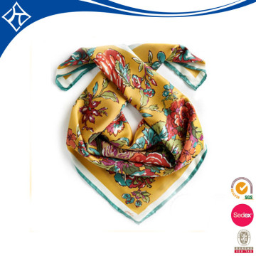 100 silk satin scarf, silk scarf solid color