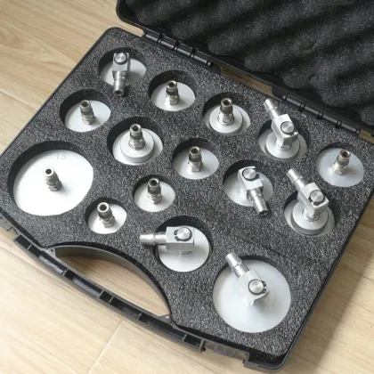 15PCS Aluminum Alloy Automobile Brake Fluid Exchange Adapter Kit