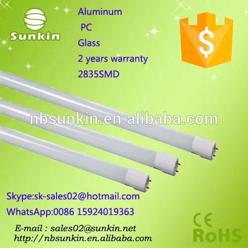 Trade Assurance plastic aluminium glass t5 led tube light 9w with CE RoHS certificate