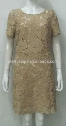 Pretty Steps 2015 elegant lace mother of the bride lace evening dresses knee length