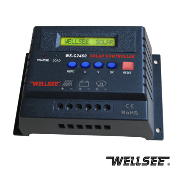 Factory price WELLSEE WS-C2460 60A 12/24V PWM Charge Controller
